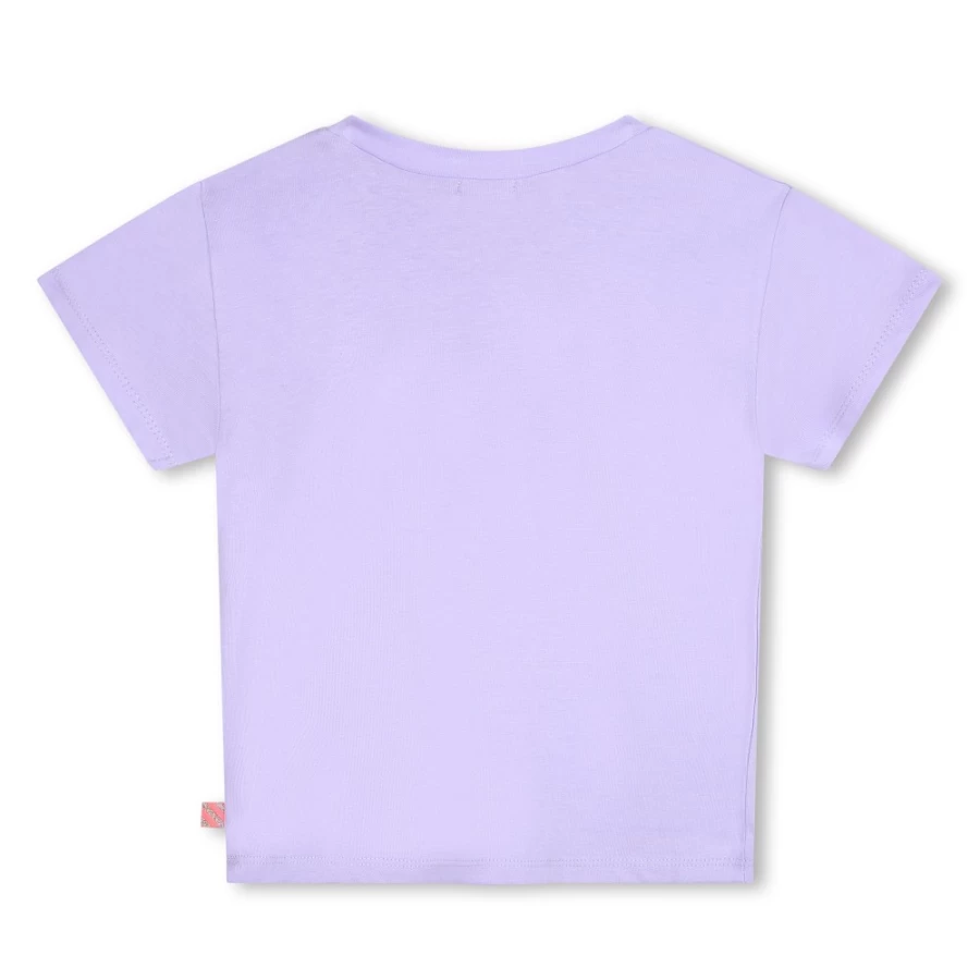 BILLIEBLUSH Lilac Short-Sleeved T-Shirt for Girls