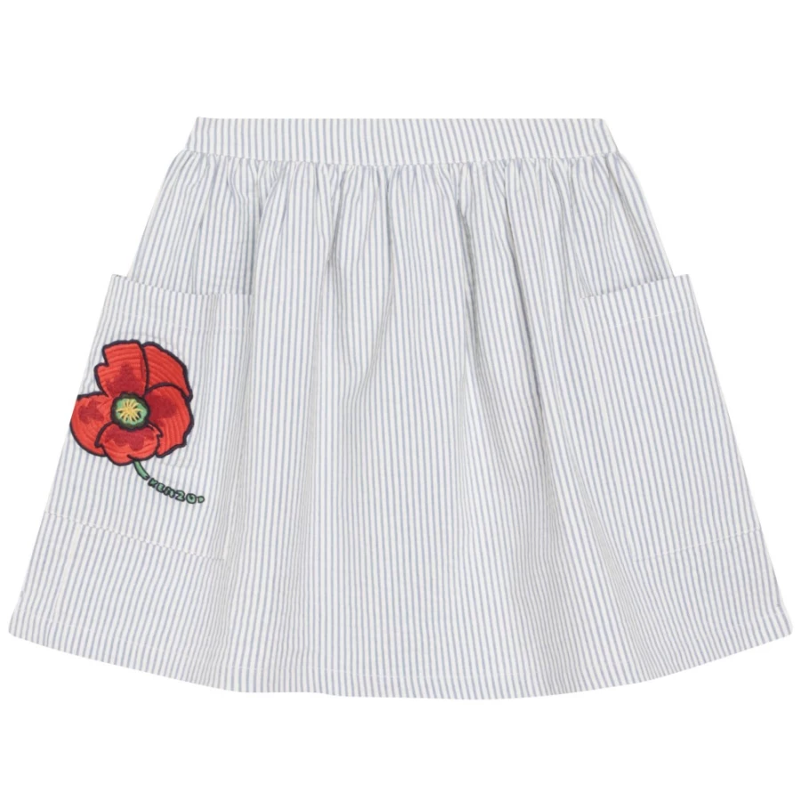 KENZO KIDS Light Grey Skirt for Girls - Stylish & Comfortable