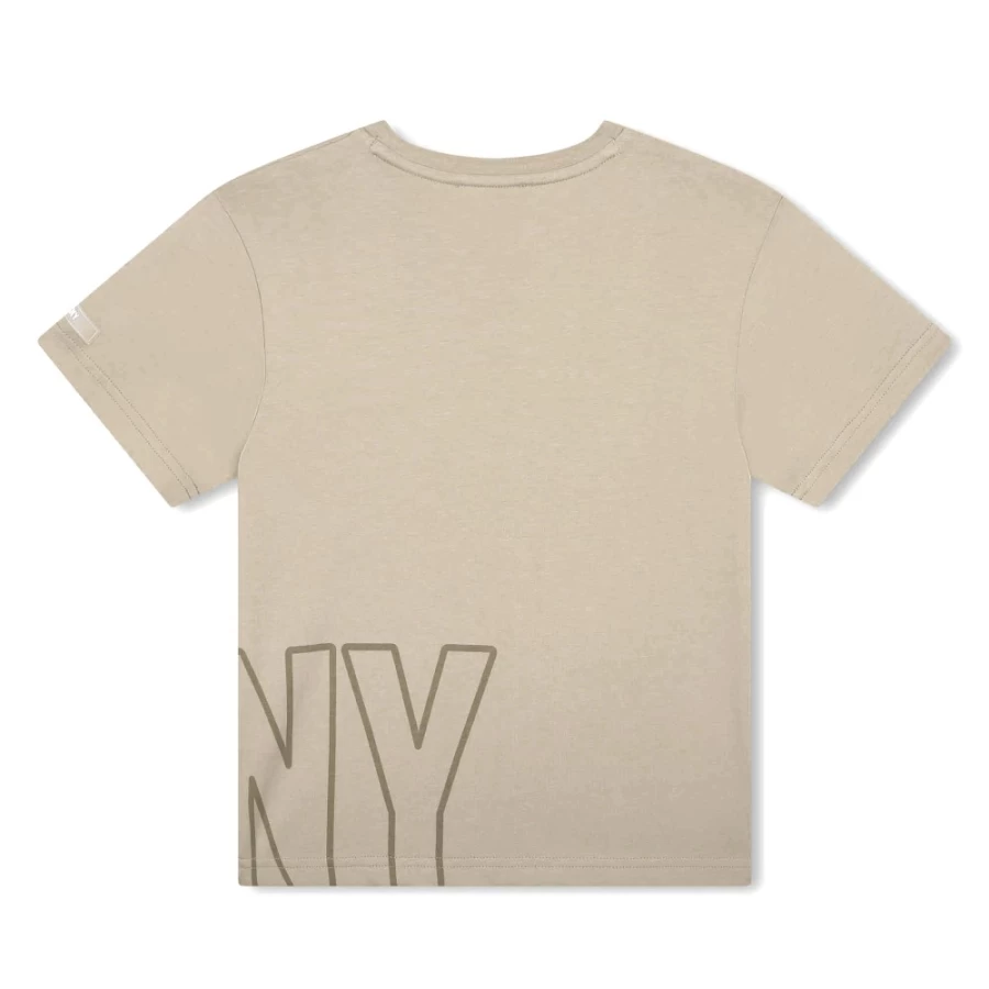 DKNY Girls' Short-Sleeved T-Shirt - Stylish & Comfortable Cotton Top for Kids