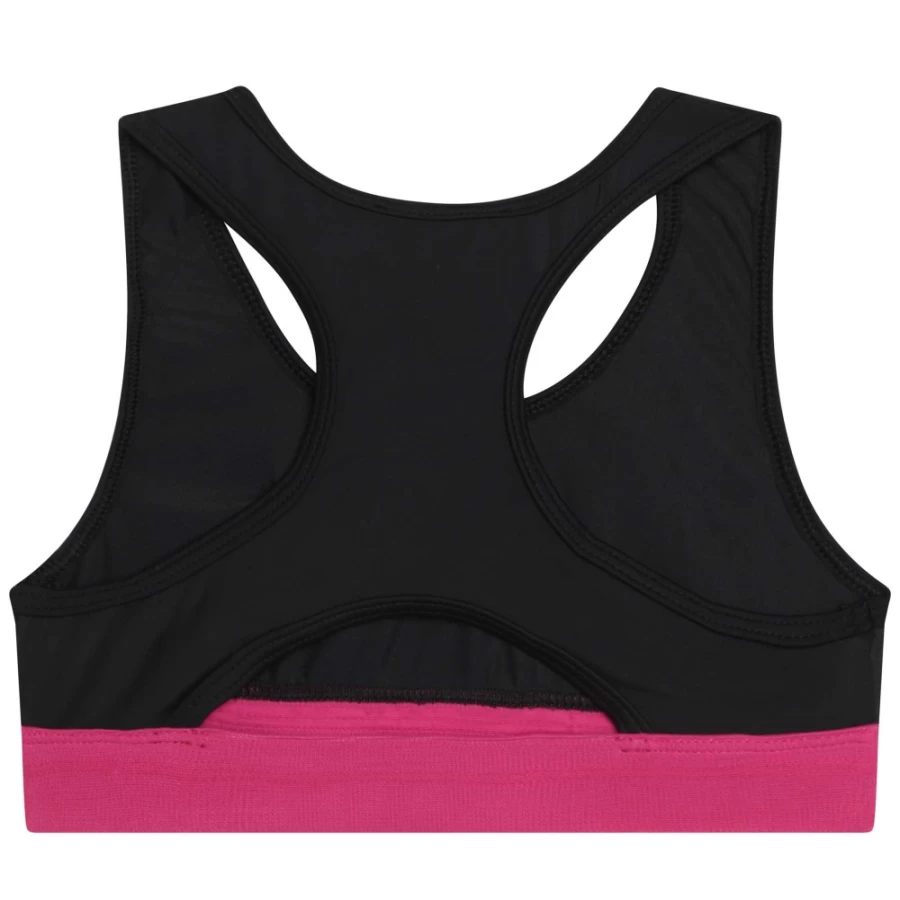 DKNY Girls' Black Two-Piece Swimwear | Stylish Bikini for Teens