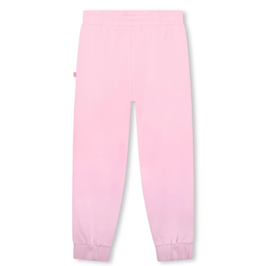 BILLIEBLUSH Pink Fleece Jogging Bottoms for Girls - Soft & Comfortable Workout Pants