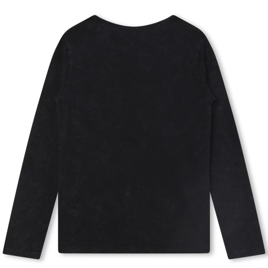 ZADIG & VOLTAIRE Black Long-Sleeved T-Shirt for Girls