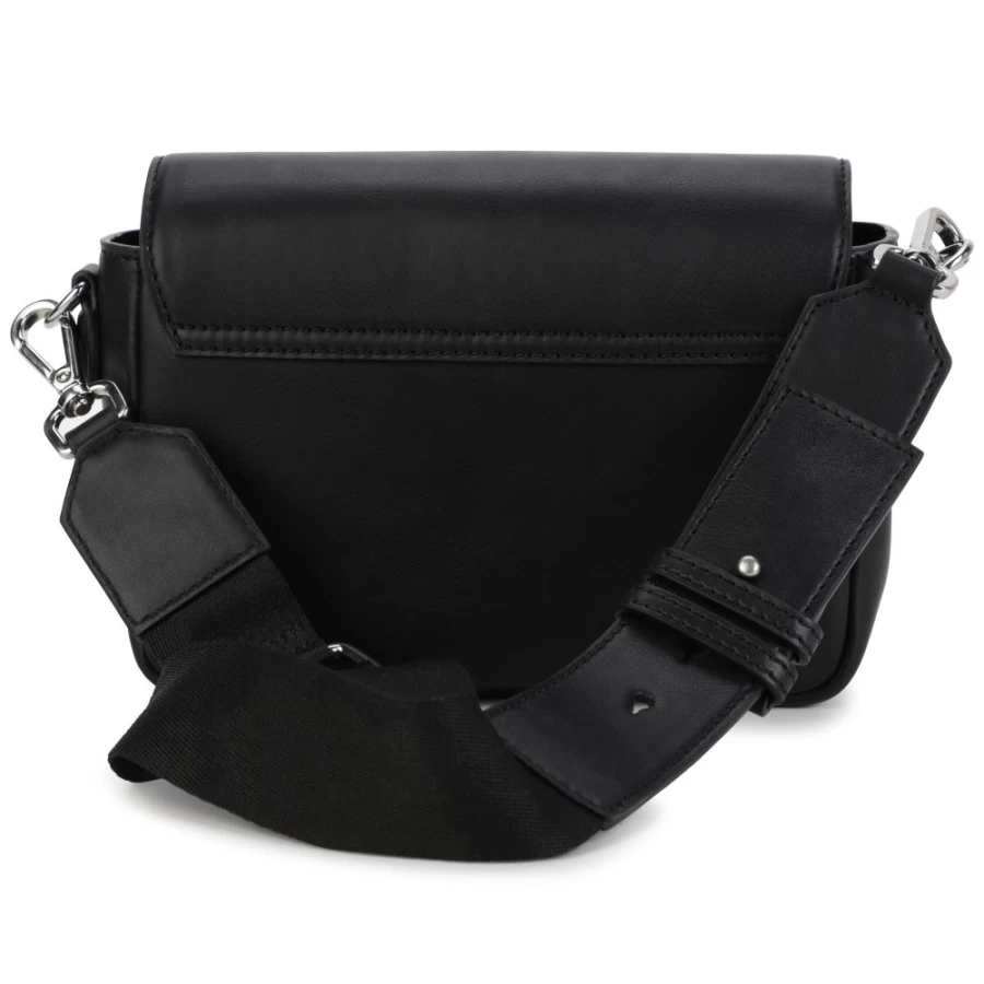 BOSS Black Coated Textile Handbag for Women - Stylish & Durable Designer Purse