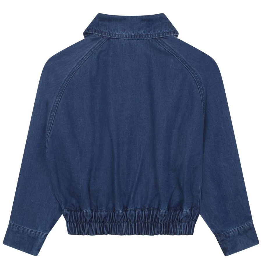 BOSS Girls' Stone Press-Stud Fastening Jacket for Stylish Comfort