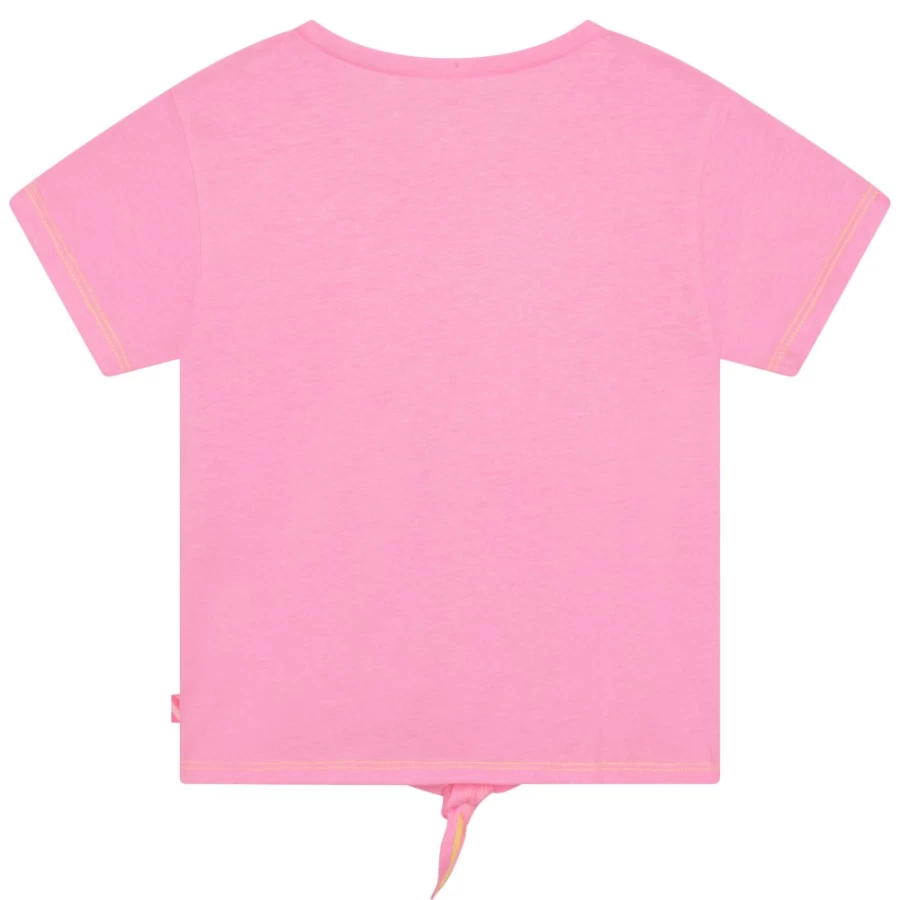 BILLIEBLUSH Pink Short-Sleeved T-Shirt for Girls