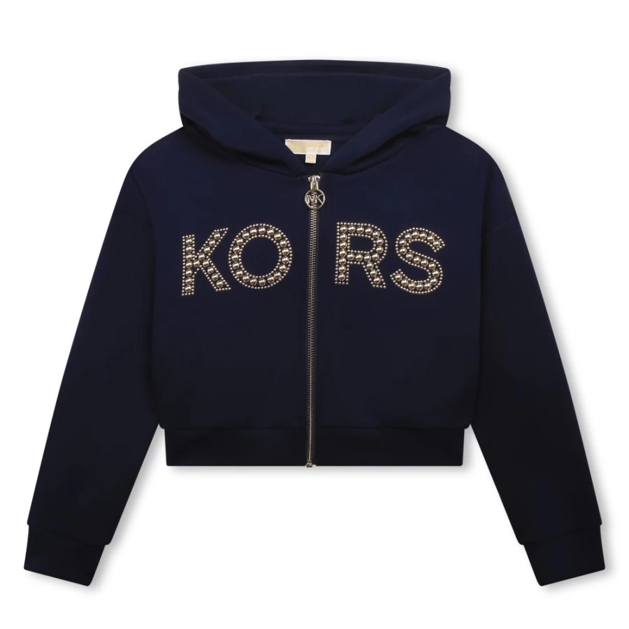 KENZO KIDS Crimson Tricot Cardigan for Girls - Soft Knit Sweater