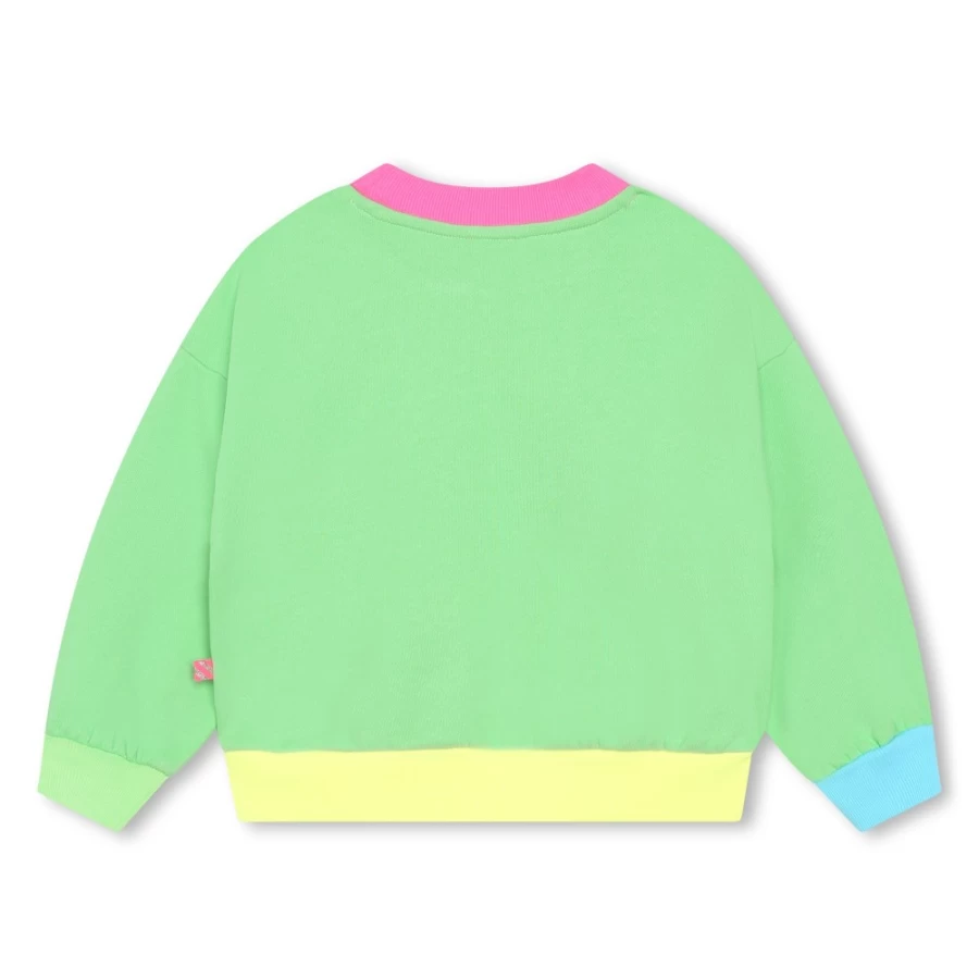 BILLIEBLUSH Girls' Fleece Sweatshirt - Cozy & Stylish Pullover for Kids