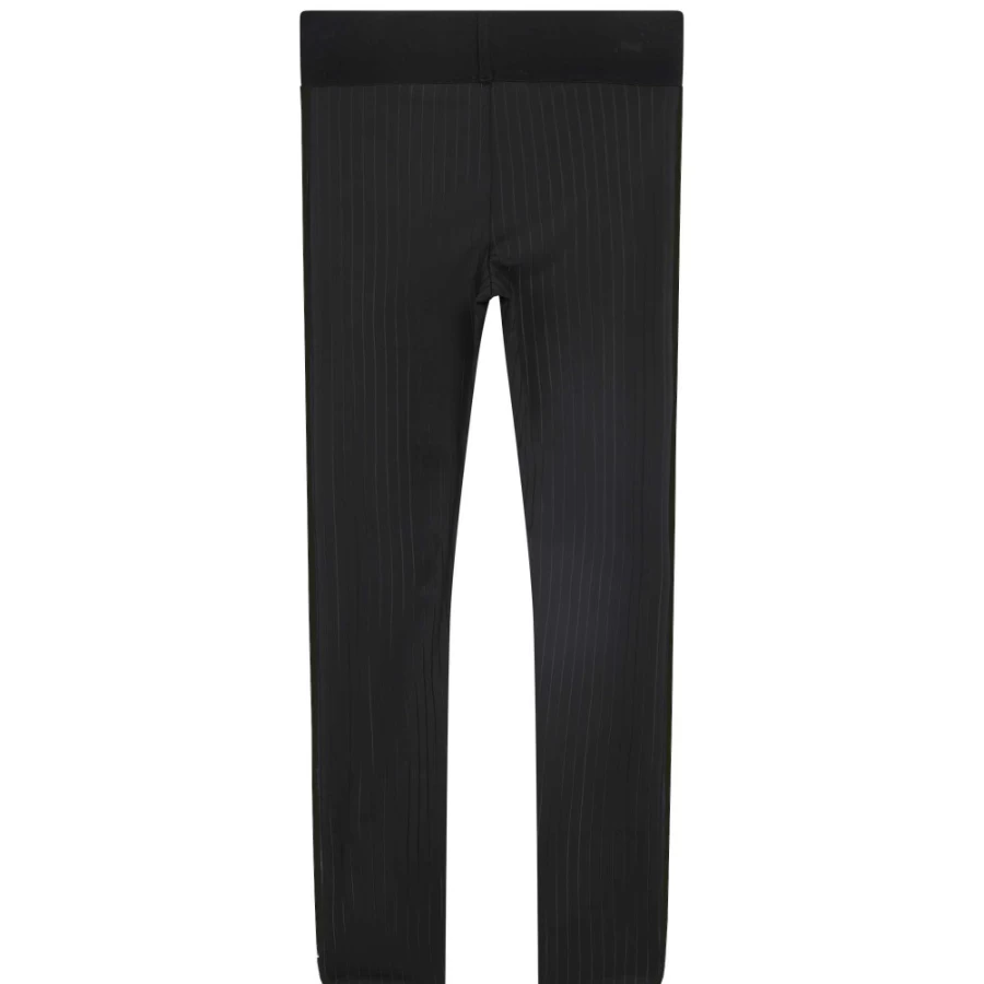 DKNY Black Elasticated-Waist Leggings for Girls - Comfortable Stretch Fit
