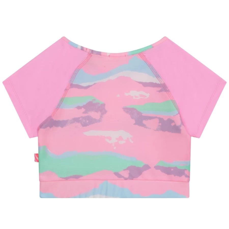 BILLIEBLUSH Pink Novelty Sports T-Shirt for Girls - Fun & Stylish Athletic Tee