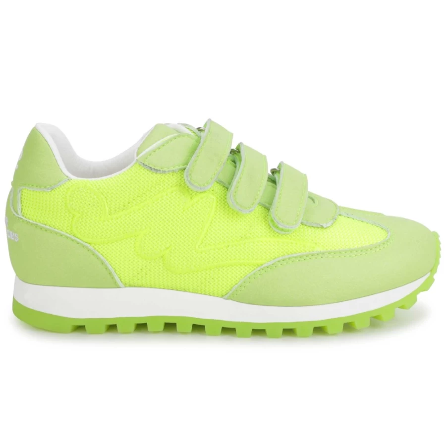 MARC JACOBS Ochre Strapped Trainers for Girls