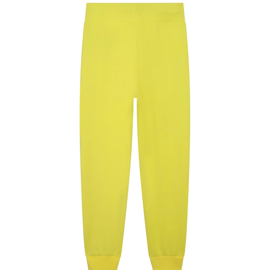KARL LAGERFELD KIDS Girls' Lemon Striped Jogging Pants - Comfortable Casual Bottoms
