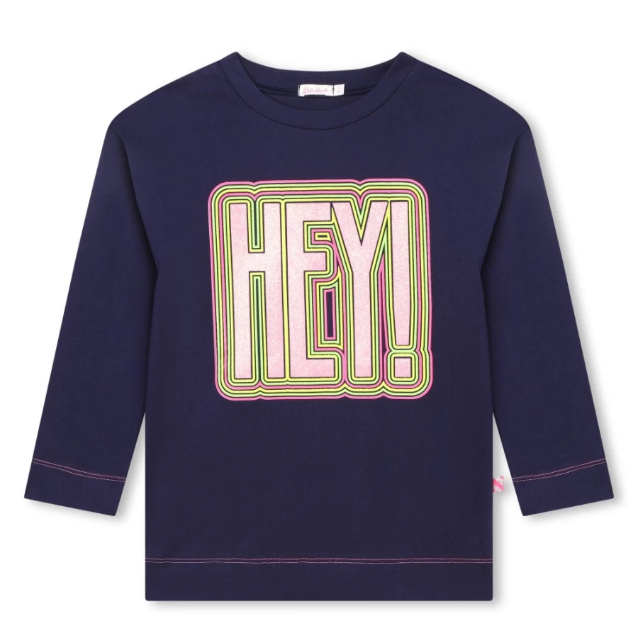 BILLIEBLUSH Navy 3/4-Sleeve T-Shirt for Girls