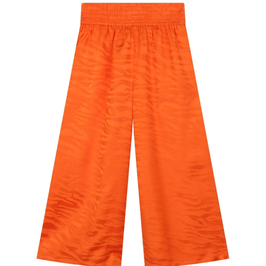 KENZO KIDS Girls' Orange Culottes | Stylish and Comfortable