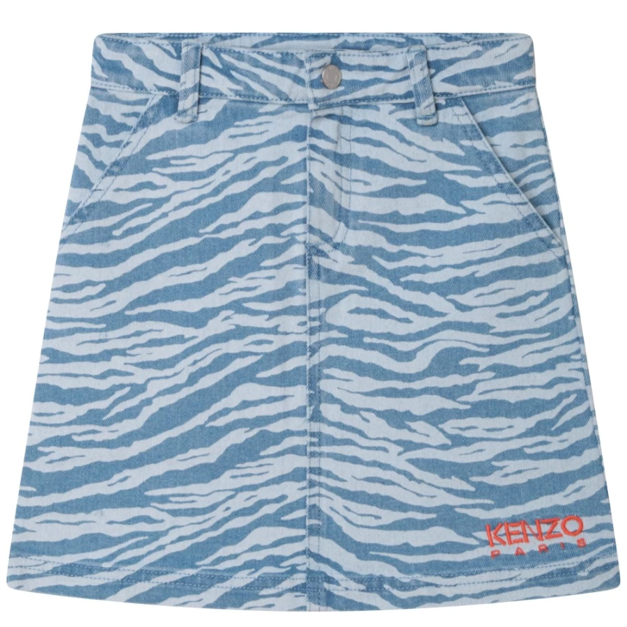 KENZO KIDS Pale Blue Skirt for Girls - Stylish & Comfortable
