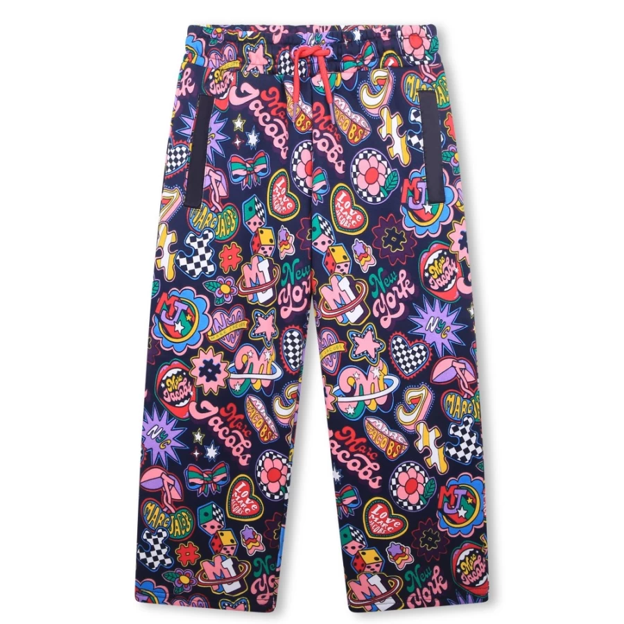 MARC JACOBS Girls' Multicoloured Jogging Bottoms | Comfortable & Stylish Track Pants