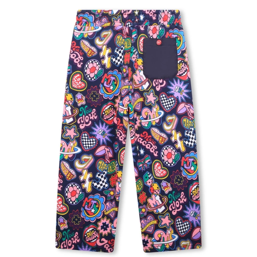 MARC JACOBS Girls' Multicoloured Jogging Bottoms | Comfortable & Stylish Track Pants
