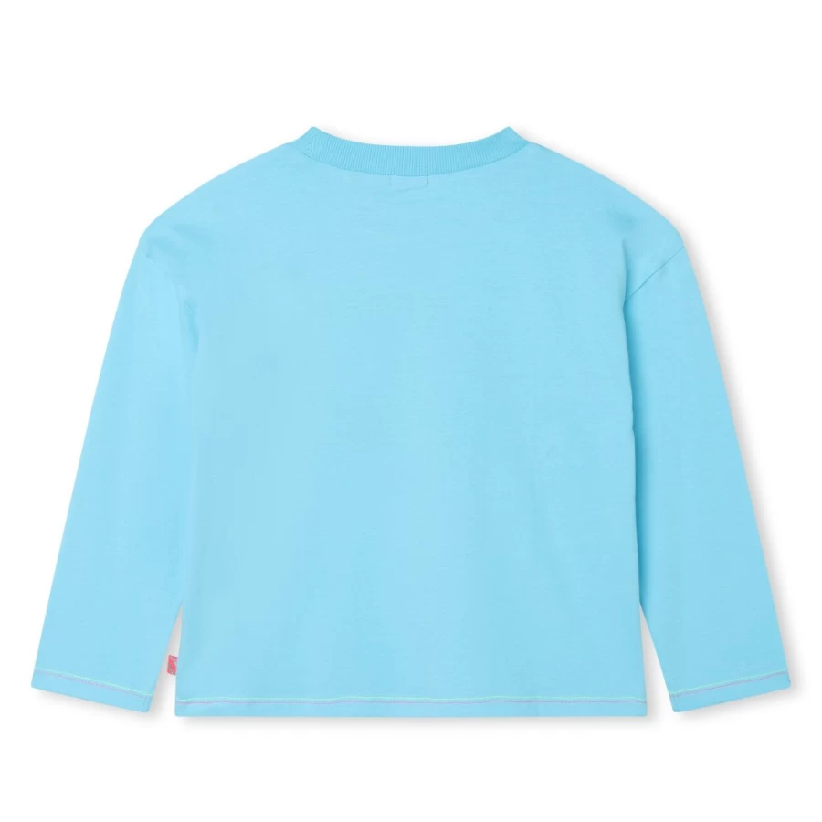 BILLIEBLUSH Blue Dish Long-Sleeved T-Shirt for Girls - Stylish Comfort Top