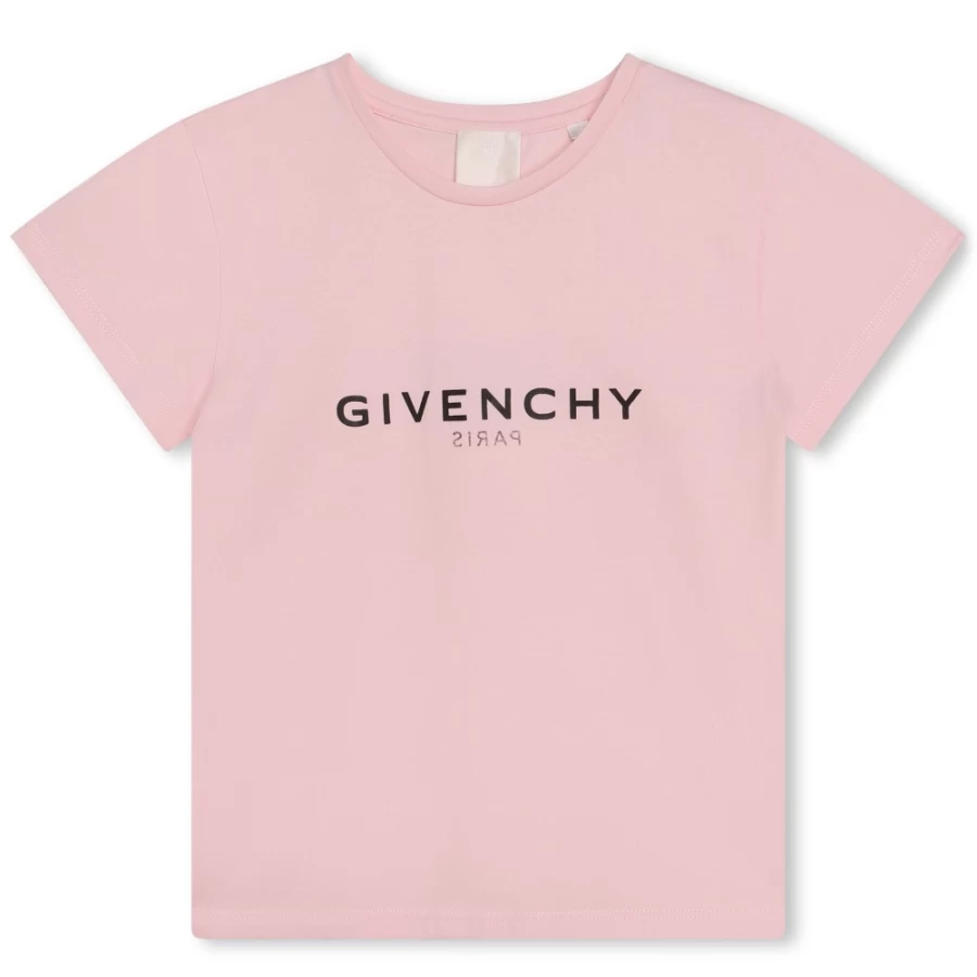 Givenchy Marshmallow Print T-Shirt for Girls - Stylish Mirror Design Fashion Tee